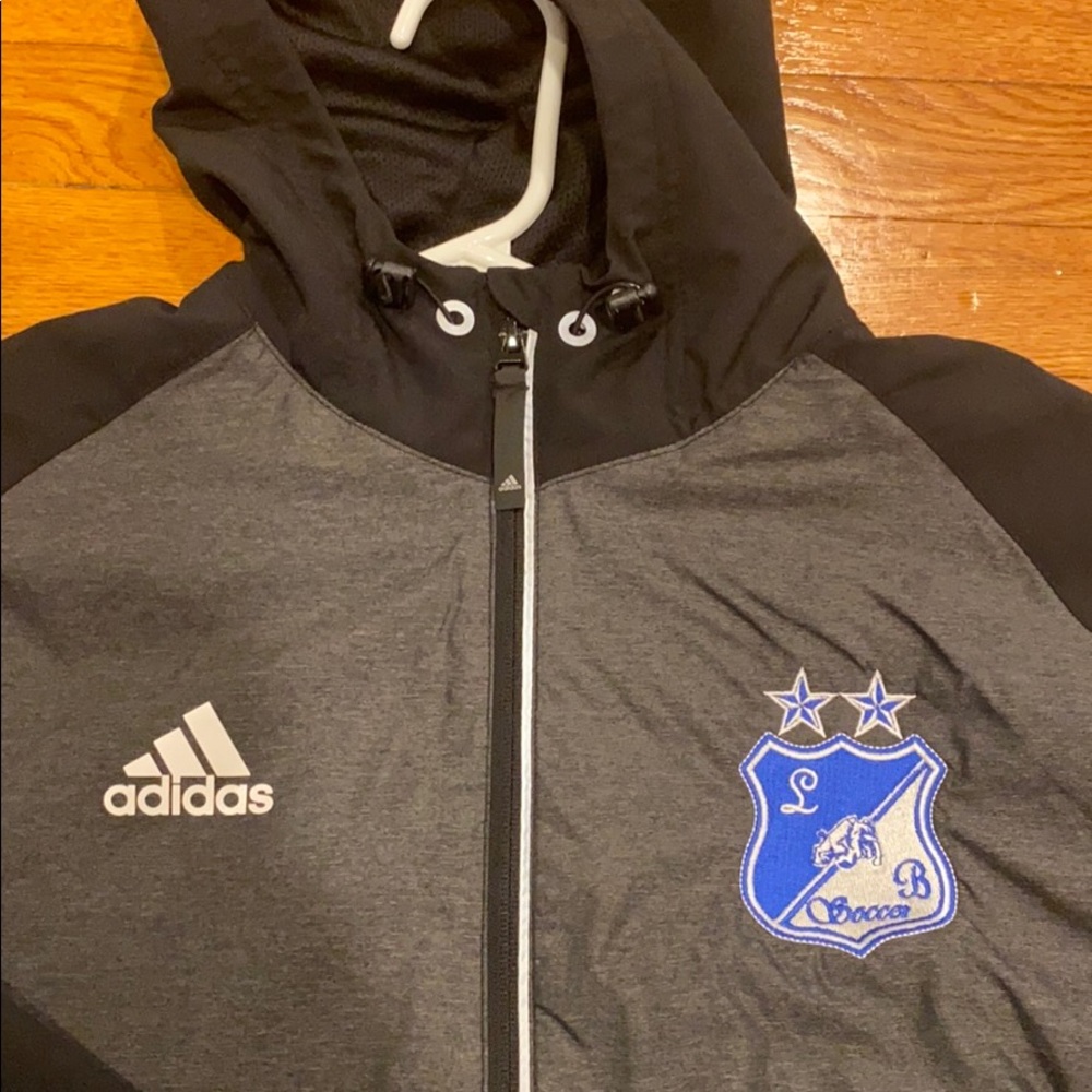 BNWOT Hooded Adidas Shell
